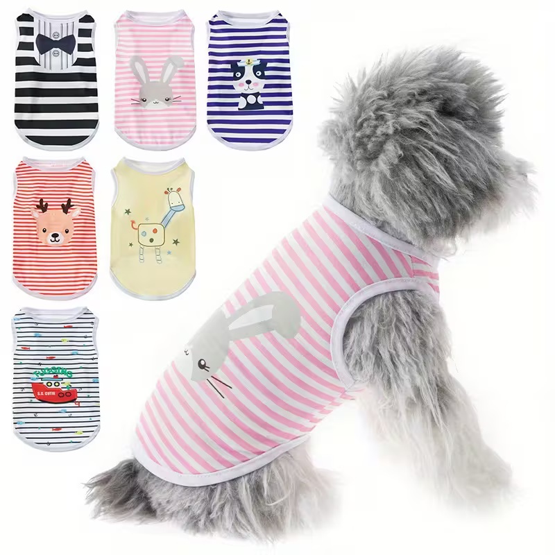 Pet Dog Summer Cooling Vest Reflective Dog Clothes Summer Cat Casual Shirts Small Medium Large Dog Puppy Chihuahua Pet Clothes