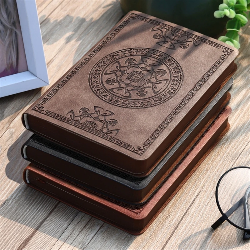 2025 New Portable Vintage Leather Notebook Diary Journal Stationery Portable And Easy To Use