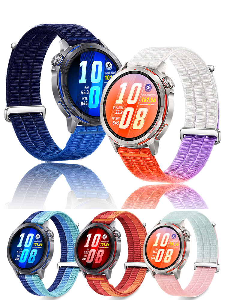 1:1 Original Band For watch GT Runner 2 Smartwatch Replacement Breathable Nylon Sport Bracelet Correa for Runner 2 Strap