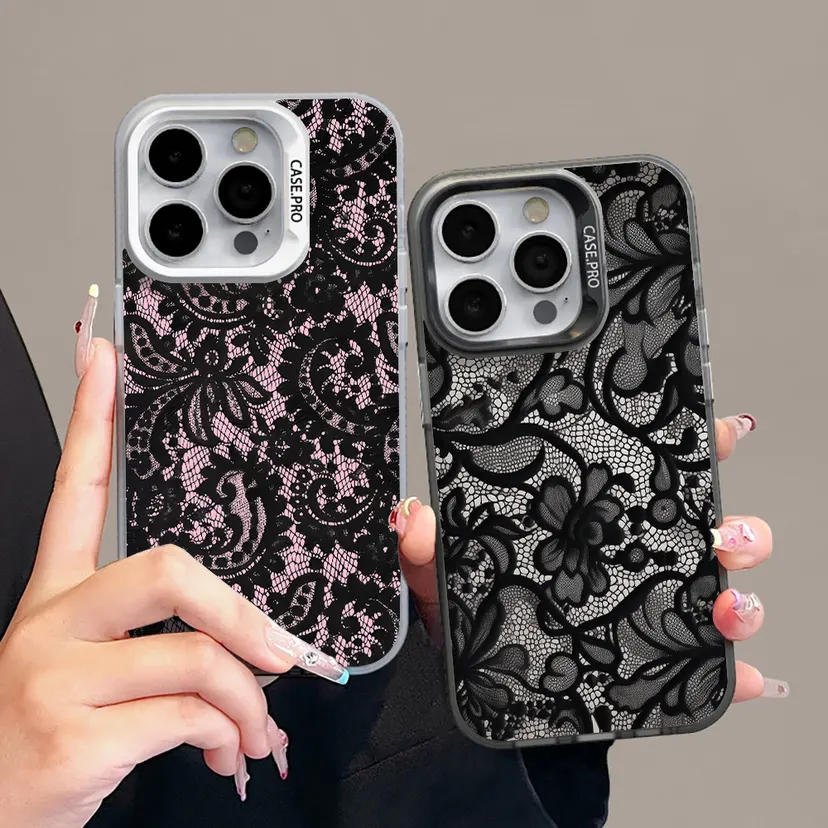 Simple Lace Phone Case For Redmi Note 17 Pro Max Cases Redmi Mi 11 Lite 5G 12T Pro 14 15 14T 15T 13T Pro Drop IMD Fundas