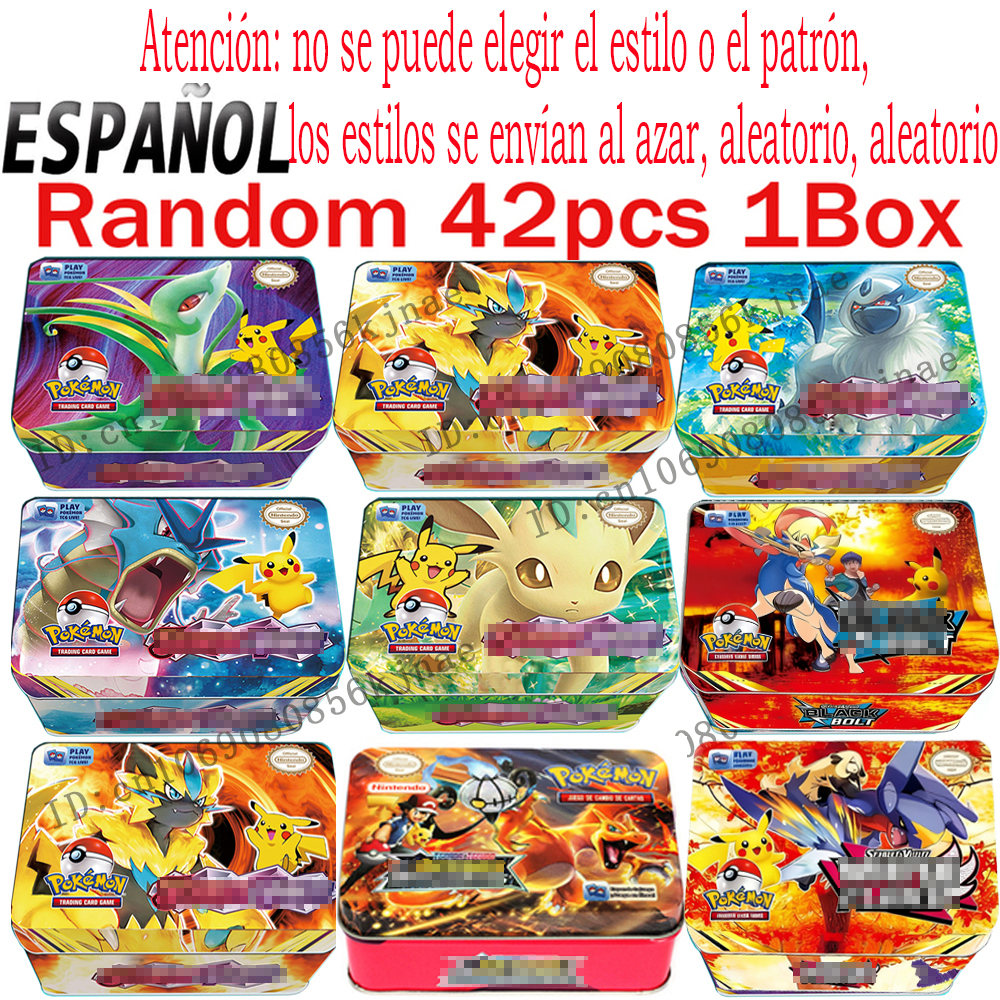 #new Pokemon Cards Battle Toys Lost Origin Pokemons Box with Pikachu Anime Bank Pokemon Game Cards Board Game for Childre toys