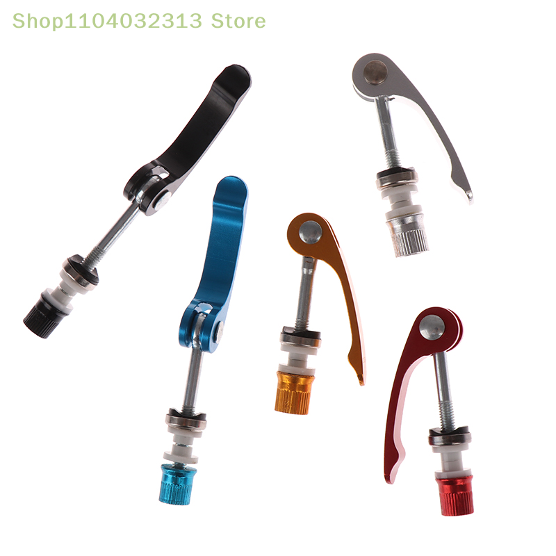 1PC Quick Release Bicycle Seat Post Clamp Skewer Bolt Repair Tool - Aluminum Alloy Bike Seat Tube Clamp for Cycling Equipment