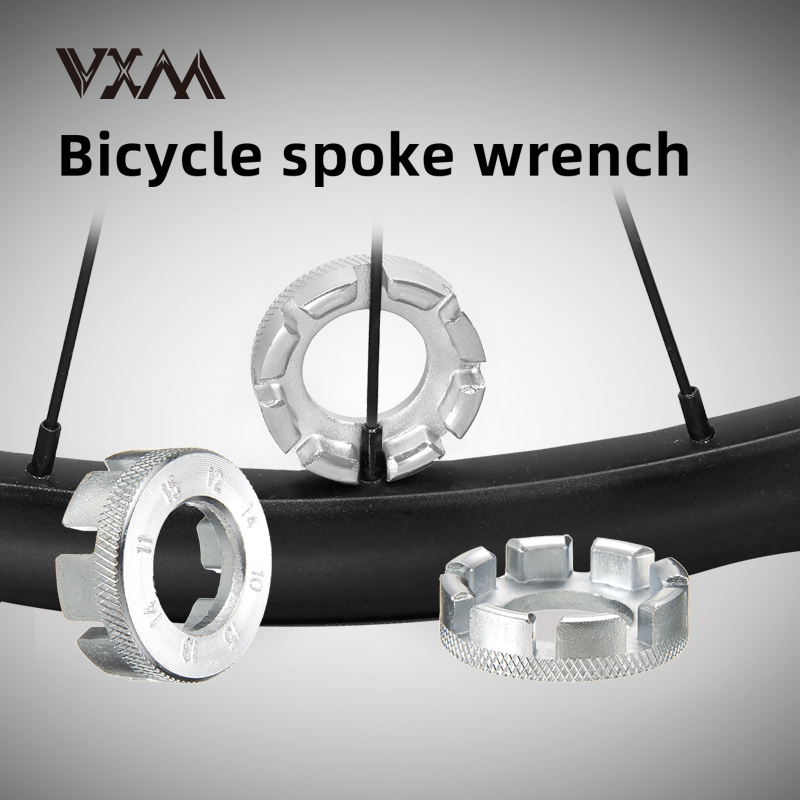 VXM Bicycle Spoke Wrench Tools 8 Groove Road Bike Spokes Key Cycling Tools Steel MTB Bicycle Repair Remover Bike Accessories