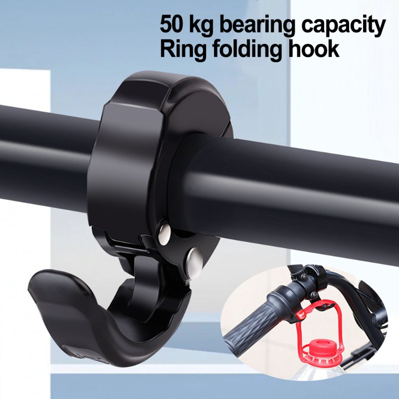 1Pcs Bicycle Decoration Scooter Electric Vehicle Reinforced Aluminum Alloy Hook Bike Multi Functional Hanging Hooks