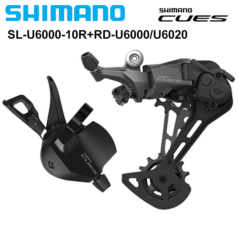 SHIMANO CUES U6000 11Speed Shift Lever U6000-11R Rear Derailleur RD-U6020-11 RD-U6000 11V 11S Group for MTB Mountain Bike Parts