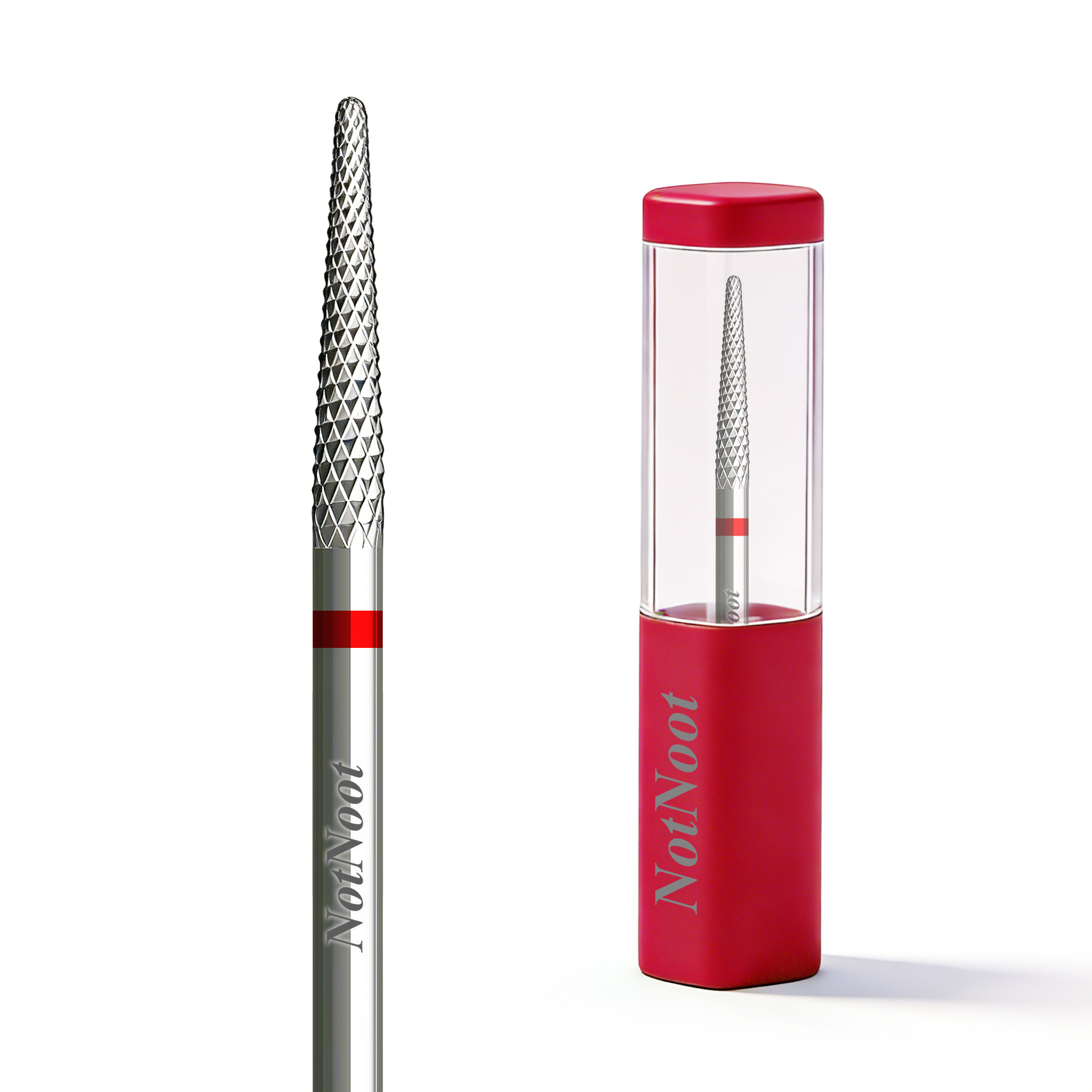 NotNoot 1pc Safety Under Nail Cleaner Nail Drill Bit Carbide Sliver 3/32" Nail Gel Cuticle Remover Drill Bit for Nail P