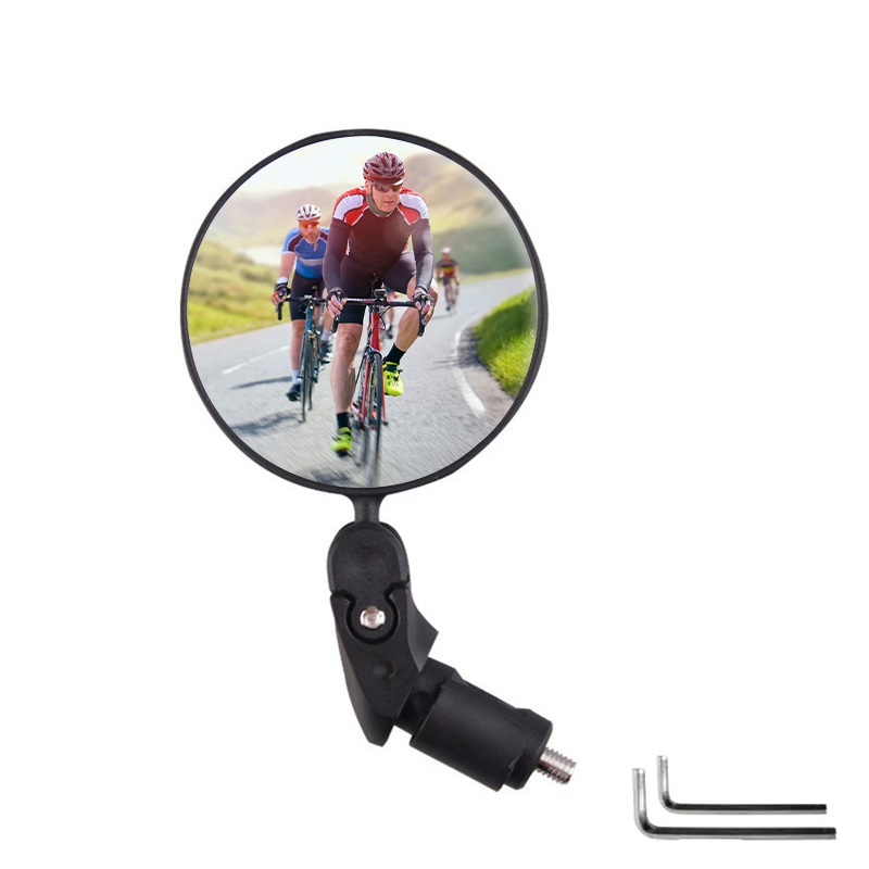 Universal Bicycle Mirror Rearview Adjustable Rotate Wide-Angle Cycling Handlebar MTB Road BikeRear View Mirrors