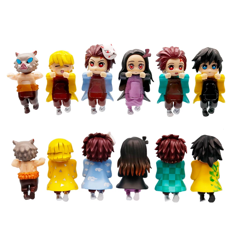 New Styles Sonneess Angel Anime Demon Slayer Blind Box Set Handmade Anime Cartoon Doll Desktop Decoration Birthday *