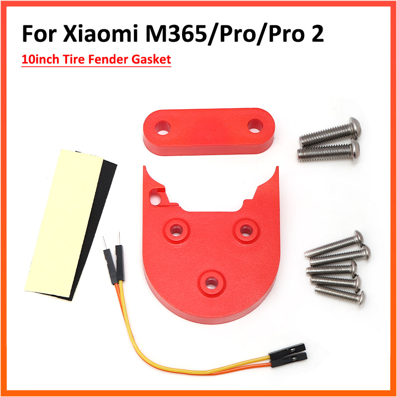10inch Tire Tyre Modification Tool Kit for M365 PRO 1S Electric Scooter Rear Wheel Mudguard Spacer Kickstand Foot Support
