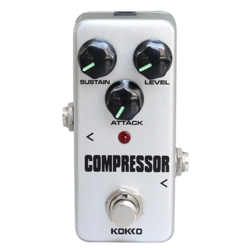 KOKKO Compressor Electric Guitar Effect Pedal FCP-2 Mini Portable Guitar Pedal Analog Effect Pedalboard Guitar Accessories Parts