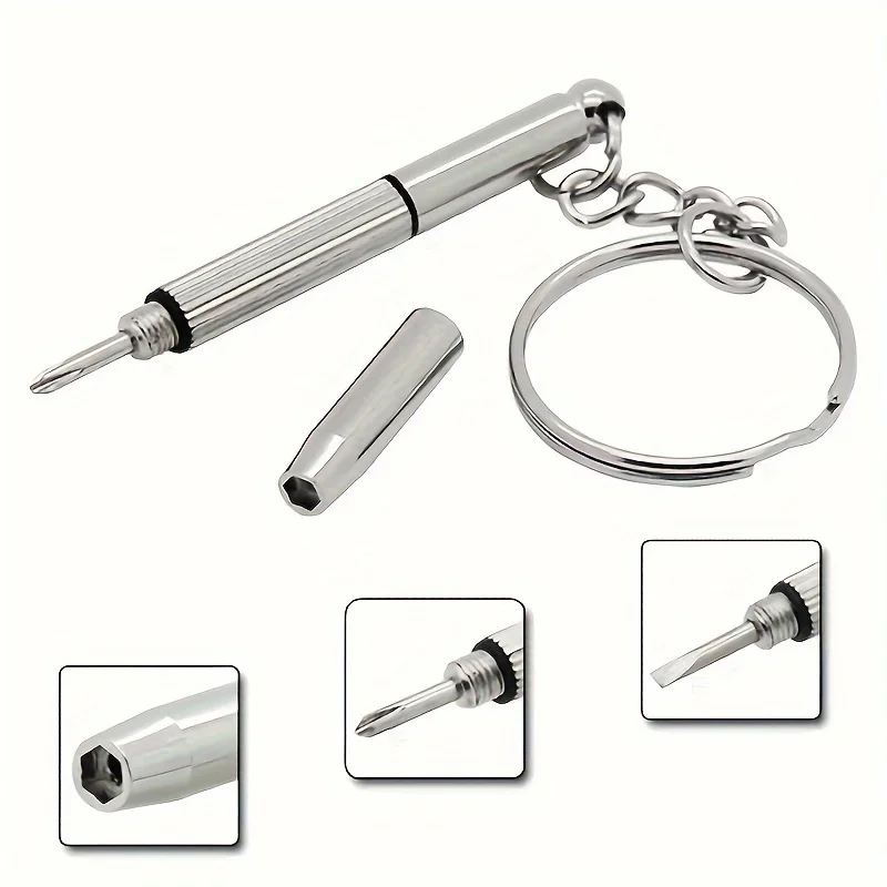 5/10pcs Mini Hand Glasses Screwdrivers 3-in-1 Spectacle Repair Kits Multifunction Sunglass Watch Glasses Screwdriver Set with