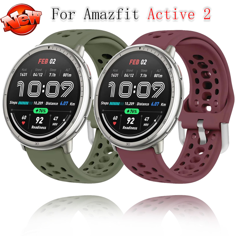 20mm Original Silicone Strap for Active 2 GTS 4 3 2 Mini Bracelet for Watch 7 6 5 4 40/44mm Band
