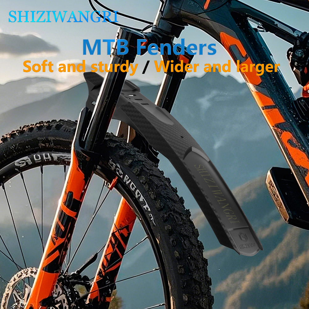 1Set Bicycle Fenders Mountain Road Bike Mudguard Front And Rear MTB Mud Guard Wings For MTB Bicycle Cycling Accessories