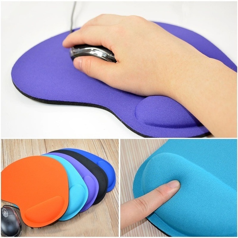 Soft EVA Wrist Protection Mouse Pad - Comfortable Sponge Design for Computer Gaming Desk Accessories Cute And Convenient