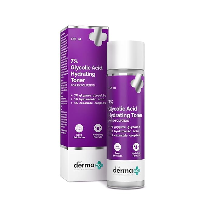 The Derma Co. 7% Glycolic Acid Hydrating Toner 150 ml - [Choice]