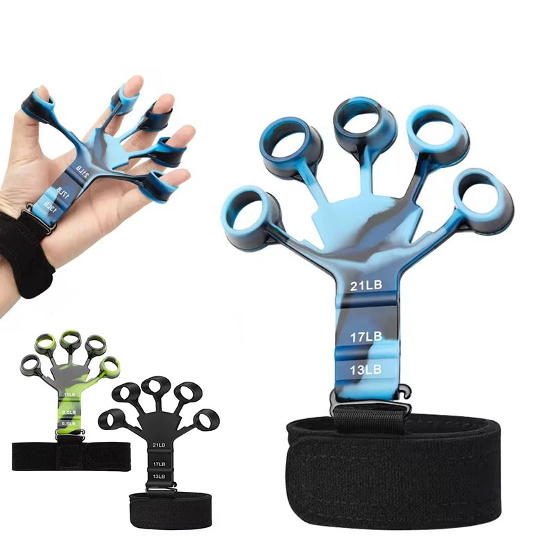 Five Finger Grip Strength Trainer Finger Stretching Trainer Boxing Grip Strength Trainer Practical Hand Enhancement Strength