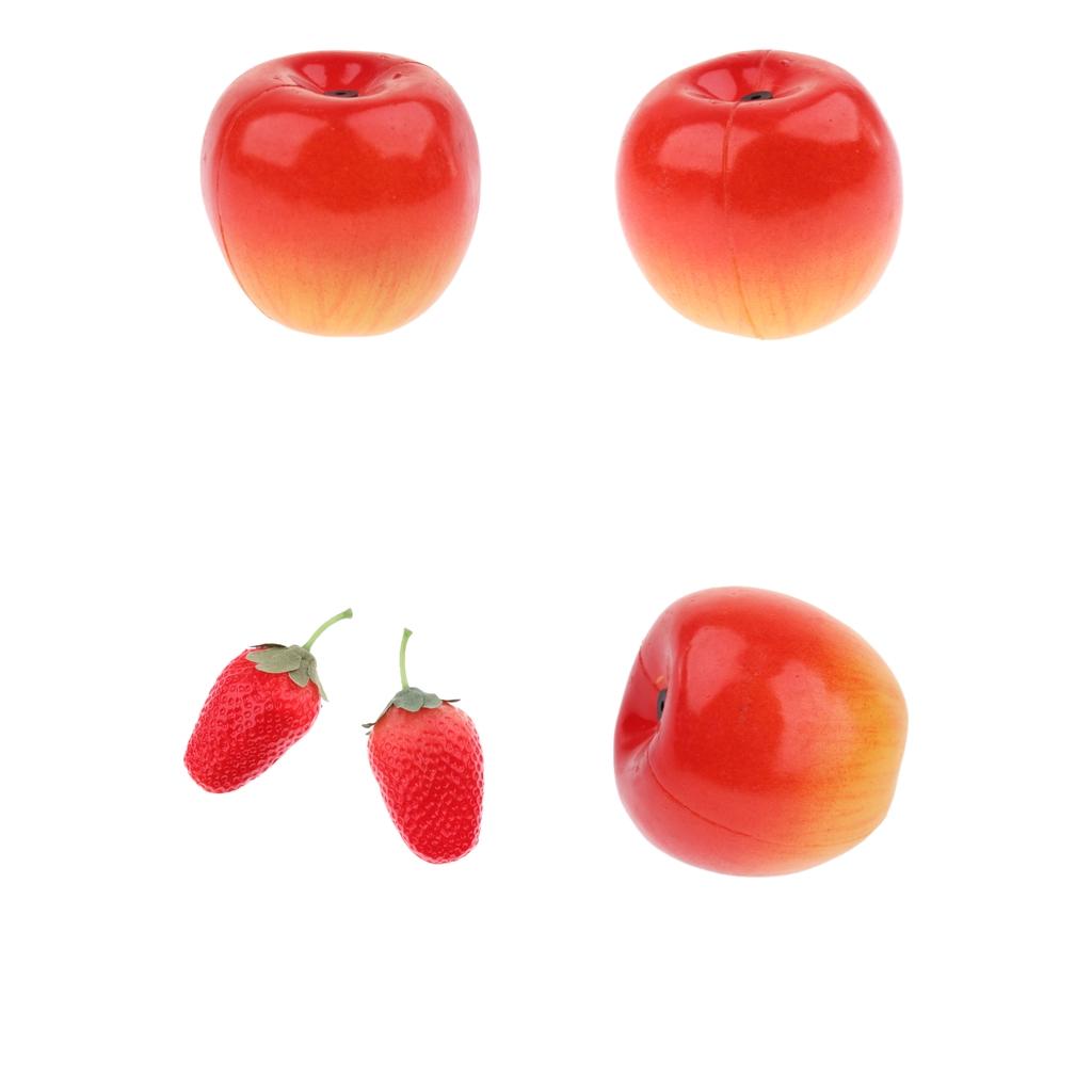 Plastic Fruit Instrument Shaker Maracas Rattle Percussion Toy for Children Kids School Party Favor