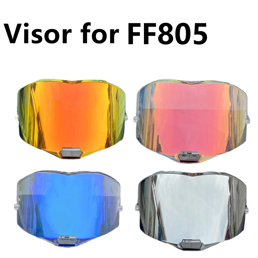 FF805 Visor Shield for FF805 Thunder Uv Protected Electroplated Face Shield Motorcycle Helmet Accessories