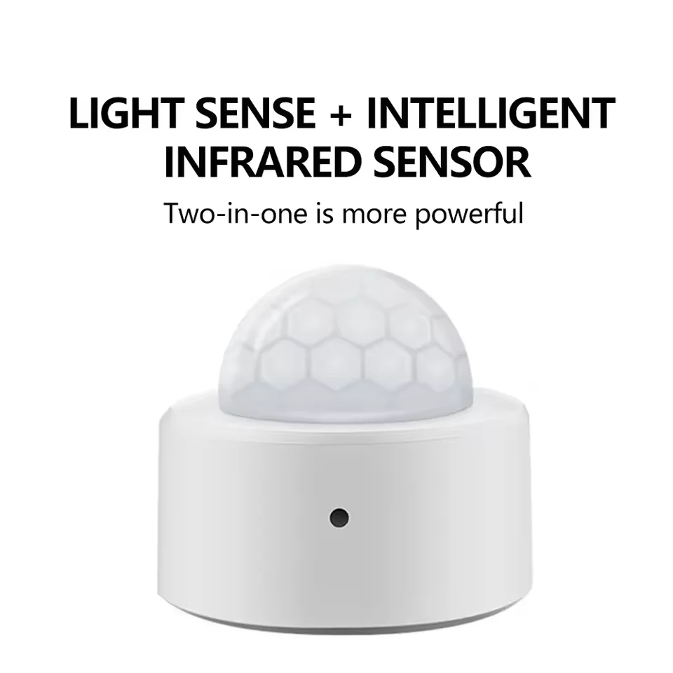 ZigBee PIR Motion Sensor Smart Home Alarm Compatible With Alexa Google Home Infrared Detector For Security Automation System