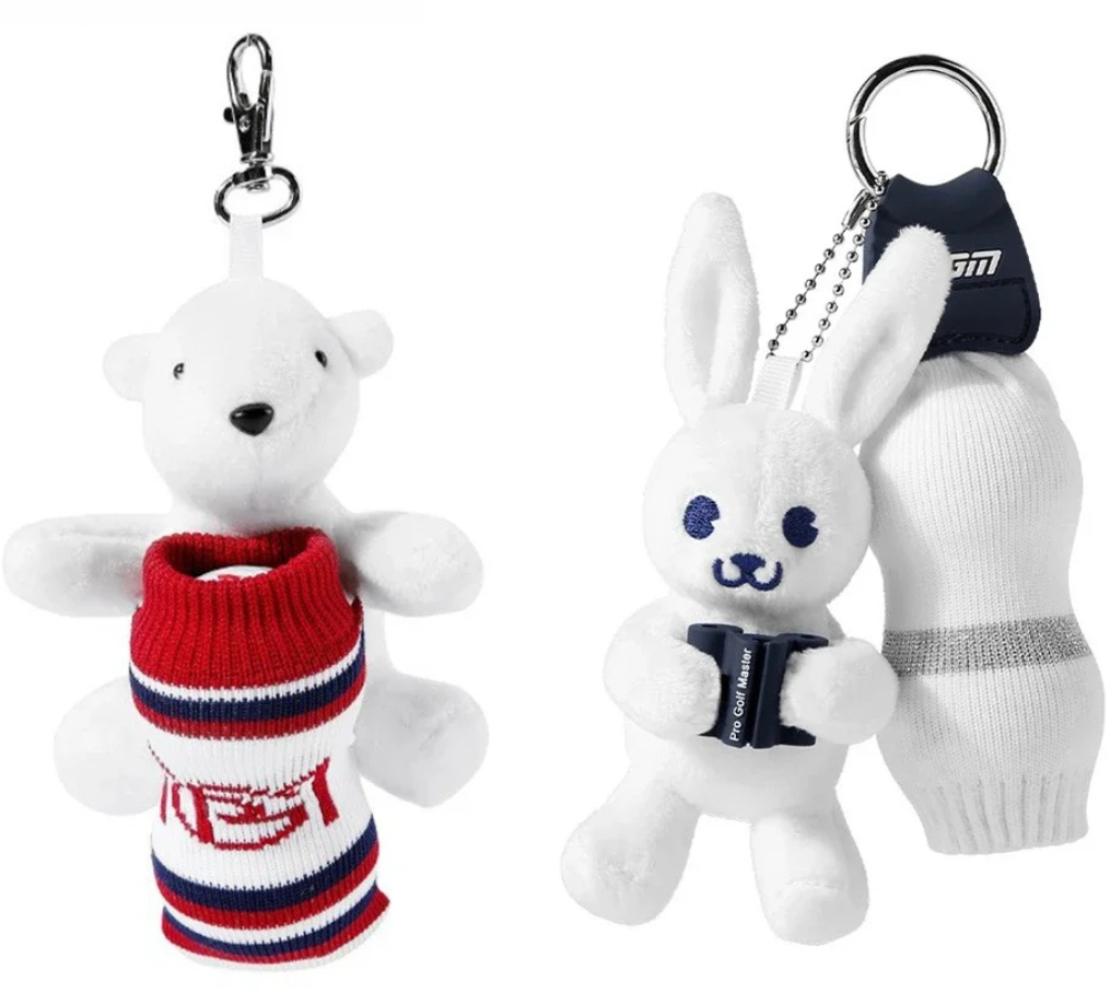 Mini Golf Ball Bag Doll Clip Can Be Hung on The Hand/golf Bag/Belt Hold 2 Ball Waist Bags QJ004