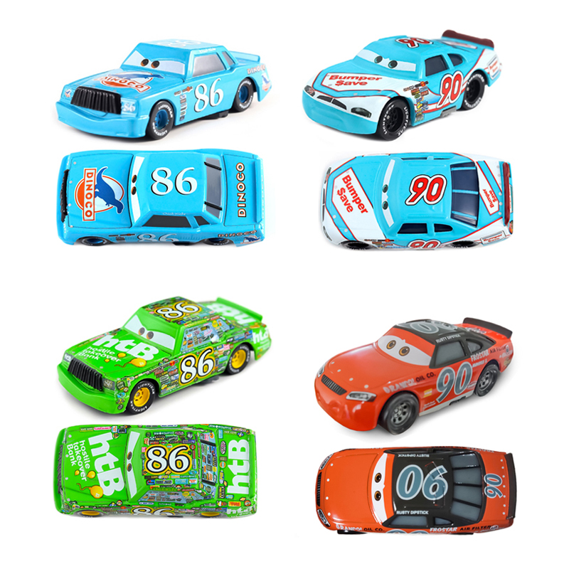 Disney Pixar Cars 3 Lightning McQueen 86-HTB Red Matt Jackson Storm Ramirez Alloy Pixar Car Metal Die Casting Car Kids