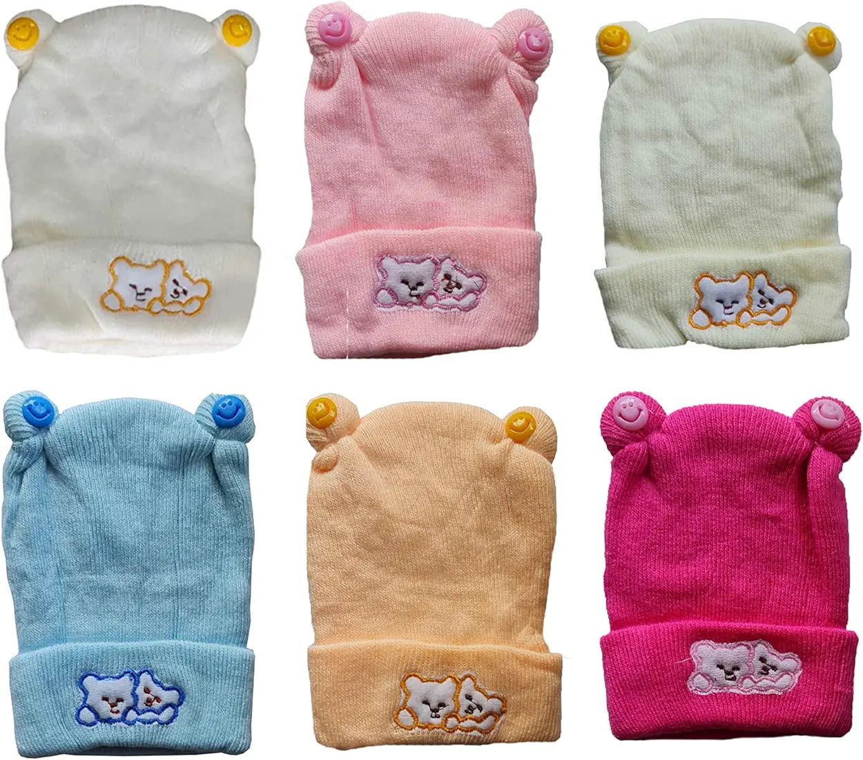Baby Kids Winter Woolens Soft Caps Upto 1 years
