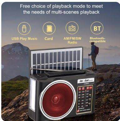 SolarMini Radio And Led Light