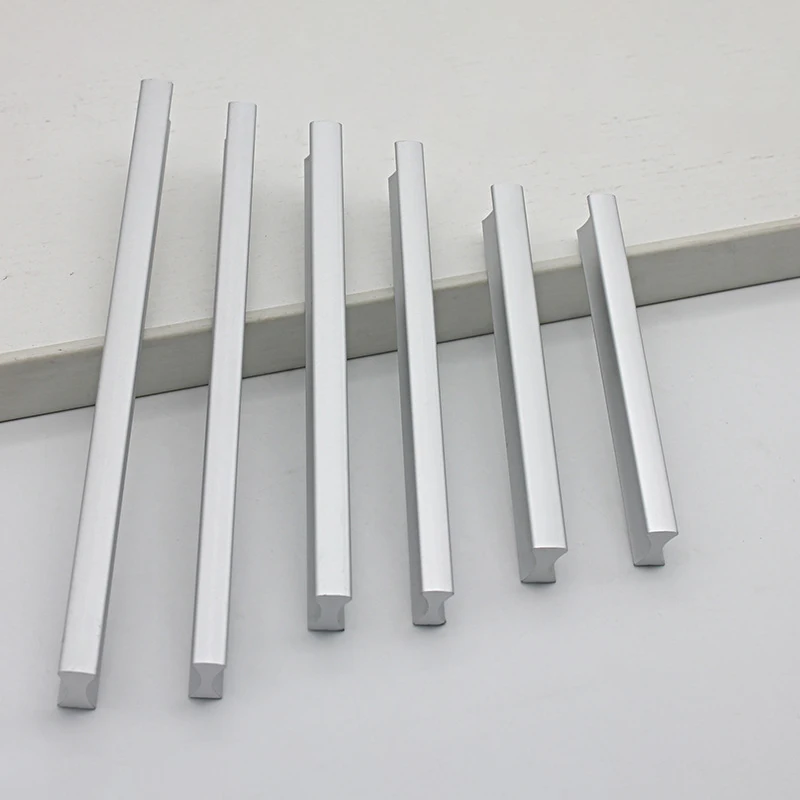 2PCS 32-128mm Aluminum Alloy Cabinet Handle Wardrobe Door Handle Drawer Knobs Cupboard Pulls Furniture Handle Hardware versatile