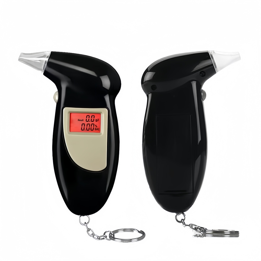 Portable Breath Tester Handheld Breathalyzer Alcotest Test Tools Backlight Digital Set Car Accessories Universal
