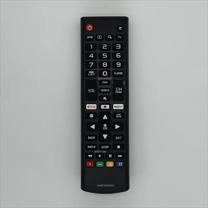 HIGH QUALITY ABS REMOTE CONTROL ABK75095307 FOR SMART TV 433MHZ 2015 2016 2017 2018 2019 2020 2021 2022 2023