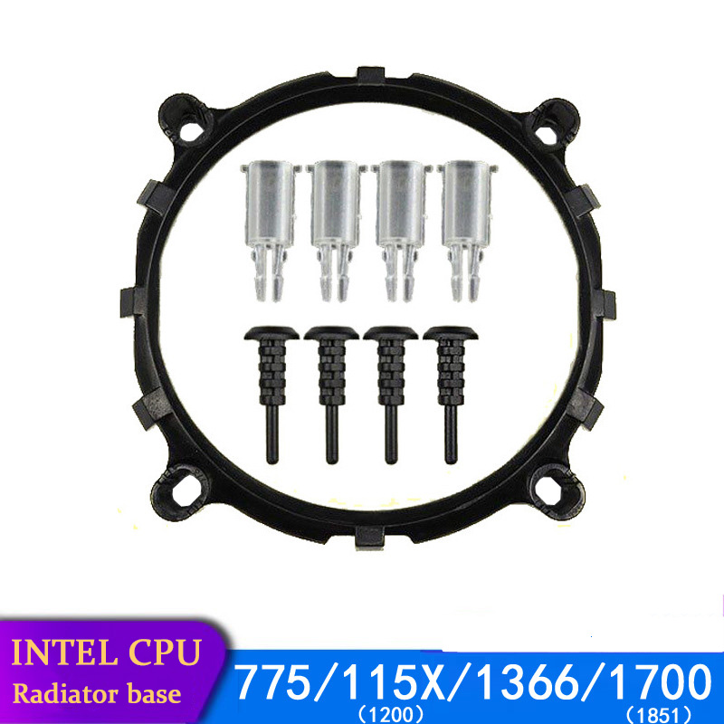 Intel motherboard bracket 775/115X（1200）/1366/1700 heat sink fan CPU base motherboard bracket 12/13/14th generation CPU base