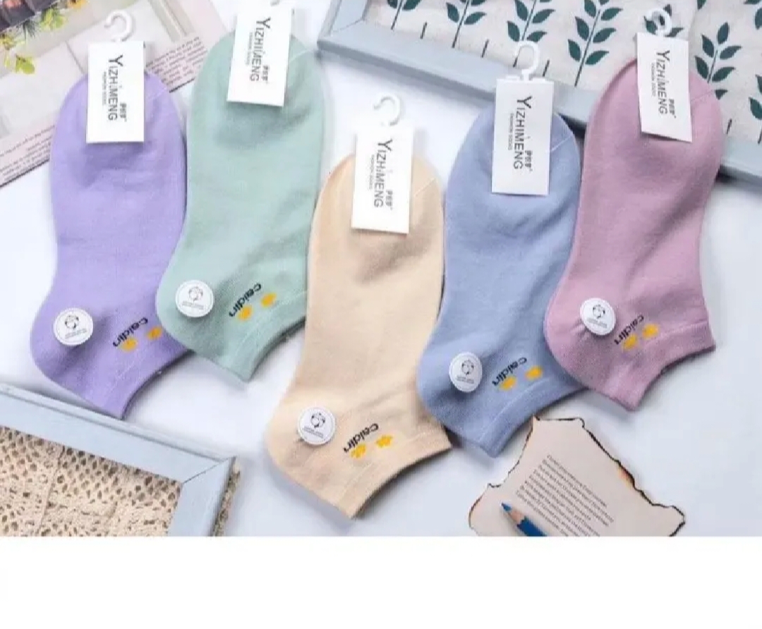 Women's Fashion Classic Comfortable Cotton 
Ankle Socks - Pack Of 2,3 &5 Pairs Multicolor| Fashion Ankle Socks