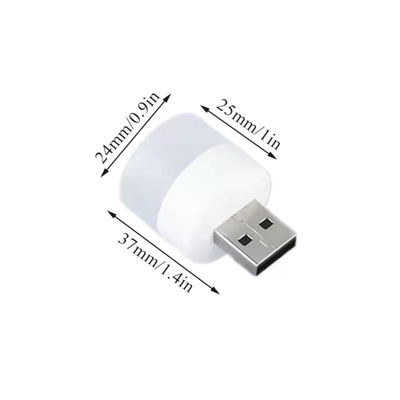 USB Light Bulb Night Light Led Lights Mini USB LED Lights Camping Bulb USB Lamp Reading LED Portable And Energy Saving Emergency Night Light