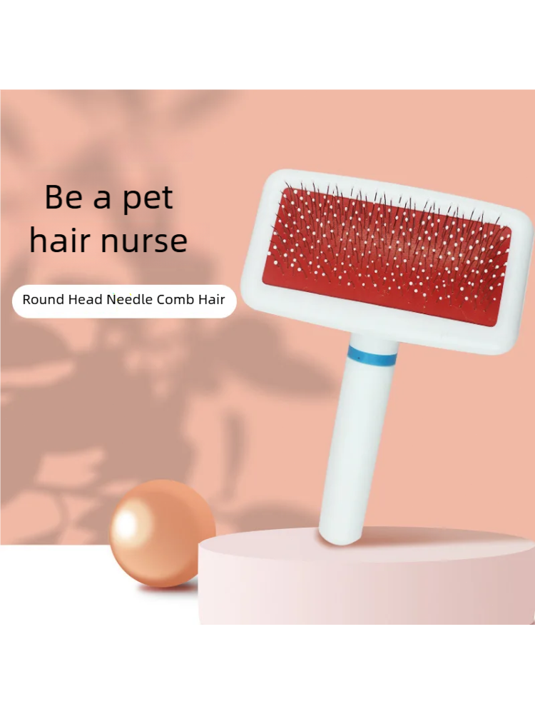 Pet Slicker Brush for Dogs Cats Massage Brush Deshedding Comb Grooming Brush for Poodle Maltese Puppy Kitten Guinea Pig Rabbit