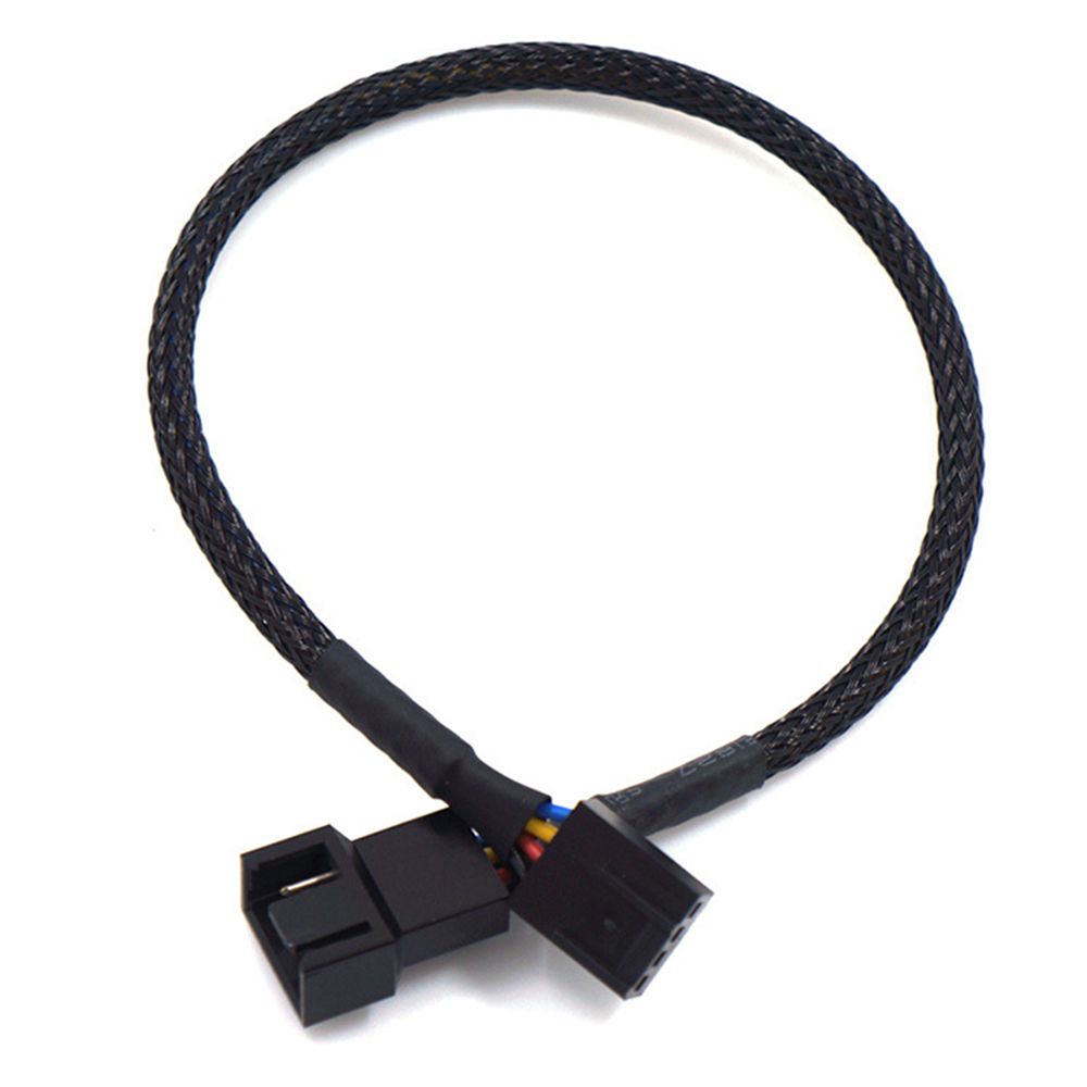 1pc PWM Extension Cable Mainboard CPU 4 PIN Fan 4P Adapter Cable Computer Case 3 PIN Power Cables Connectors 27/42/60/80cm