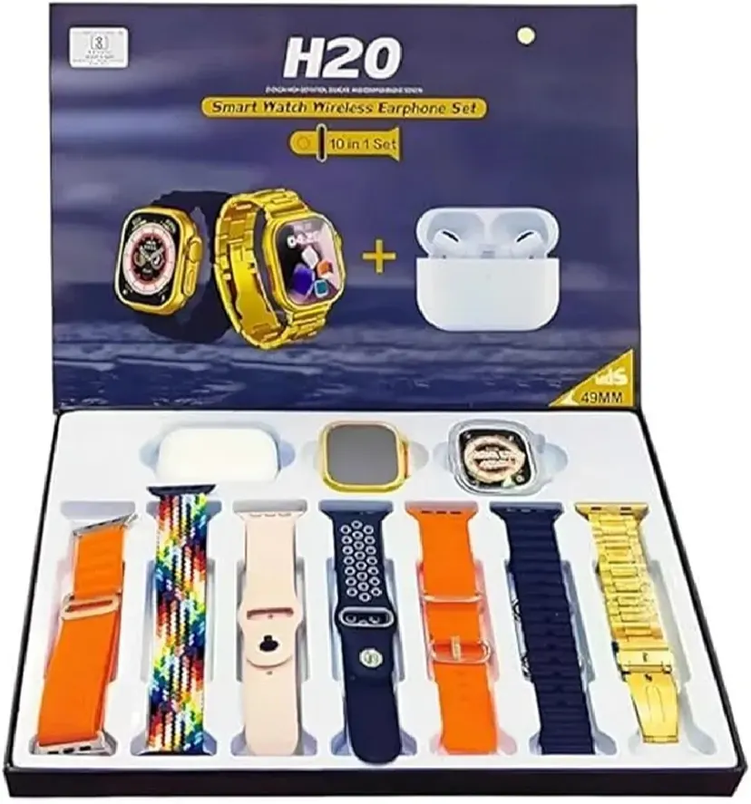H20 SmartWatch with Multiple Watch Faces