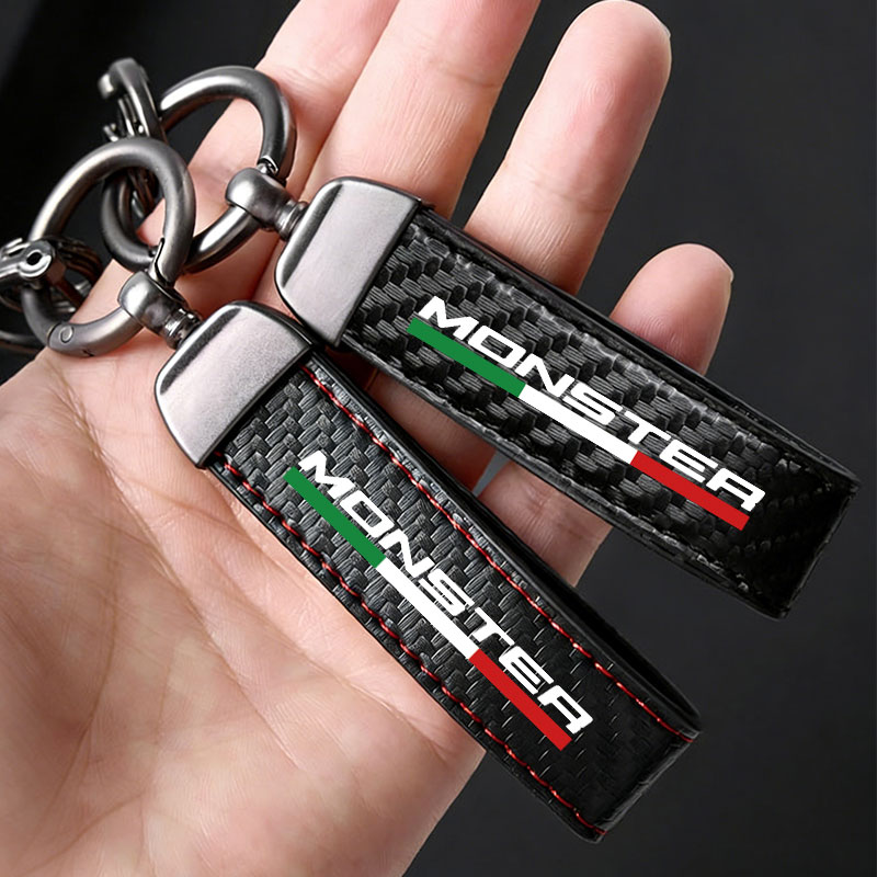 Motorcycle Keychain Holder Keyring For Ducati Monster S2R / S4R S4RS Monster 796 /1100 Key Chains Lanyard Bijoux s Cars Key