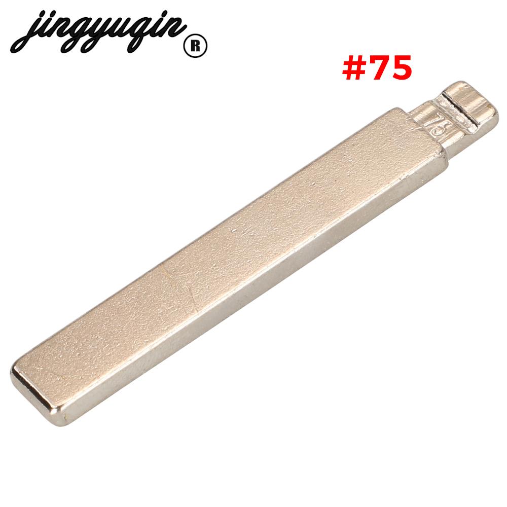 jingyuqin Replacement Flip KD VVDI Uncut Remote Blade For Kia Hyundai i30 New Sorento Geely Panda #75 fob hu134(Y15)