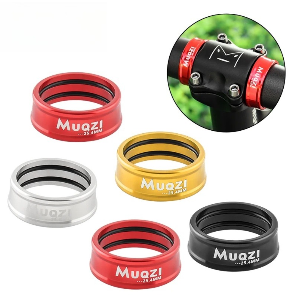 Handlebar Fixing Locking Ring 25.4MM 31.8MM Handlebar Stem Aluminum Alloy Fixed Washer For Road Mtb Folding Bike