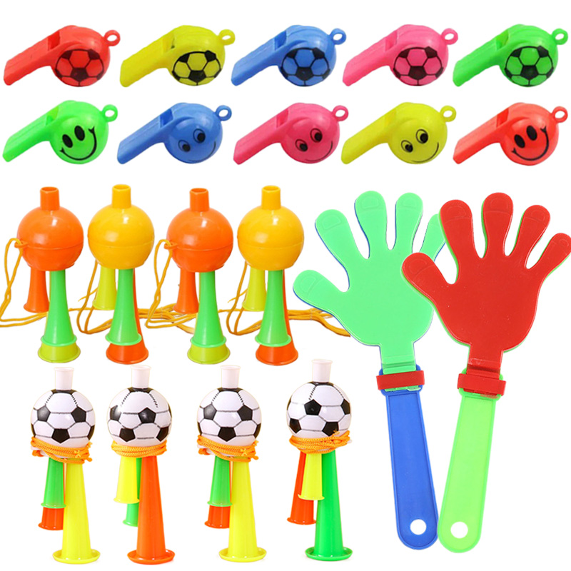 Cheerleading Air Horns Plastic Football Whistle Horn Palm Sports Competitions Ball Games Cheer Gathering Props Children Toys TMZ