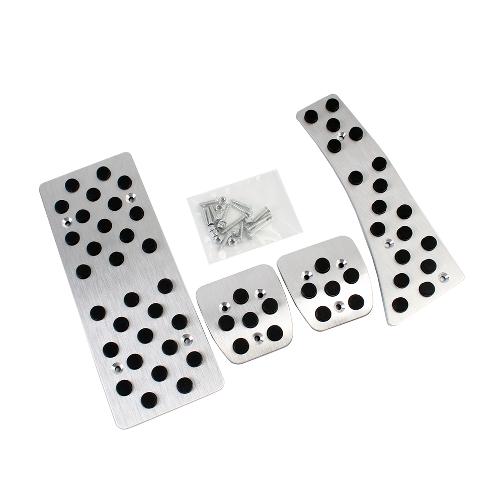 Car pedals for Honda Civic 8th 2006 2007 2008-2011 Aluminum MT Foot Rest Fuel Accelerator Brake Clutch Pedals Pads Need drilling