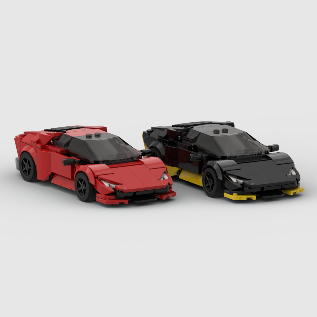MOC Racer City Sports Super City Car Vehicle Building Blocks Garage Sets Toy New Year Boys
