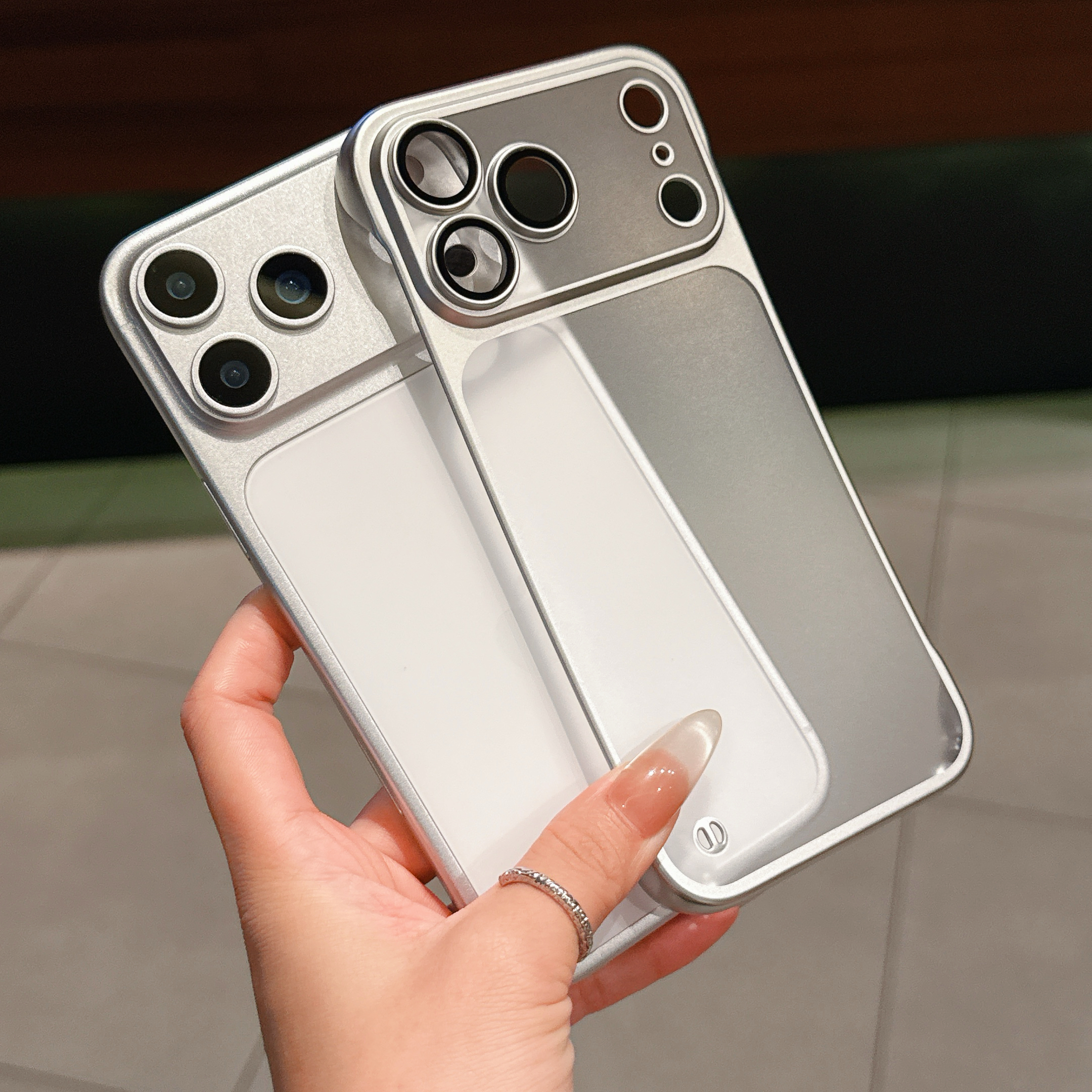 Plating Ultra Thin AG Matte Case For iPhone 17 Pro Max 16 15 14 Plus 13 12 11 Pro Max Air Frameless PC Clear Back Cover
