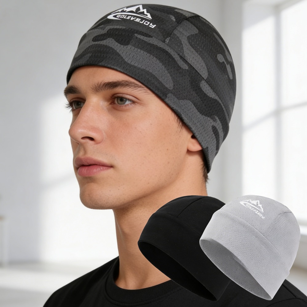 Quick Dry Cooling Cap Comfortable Breathable Helmet Liner for Outdoor Sports Running Cycling