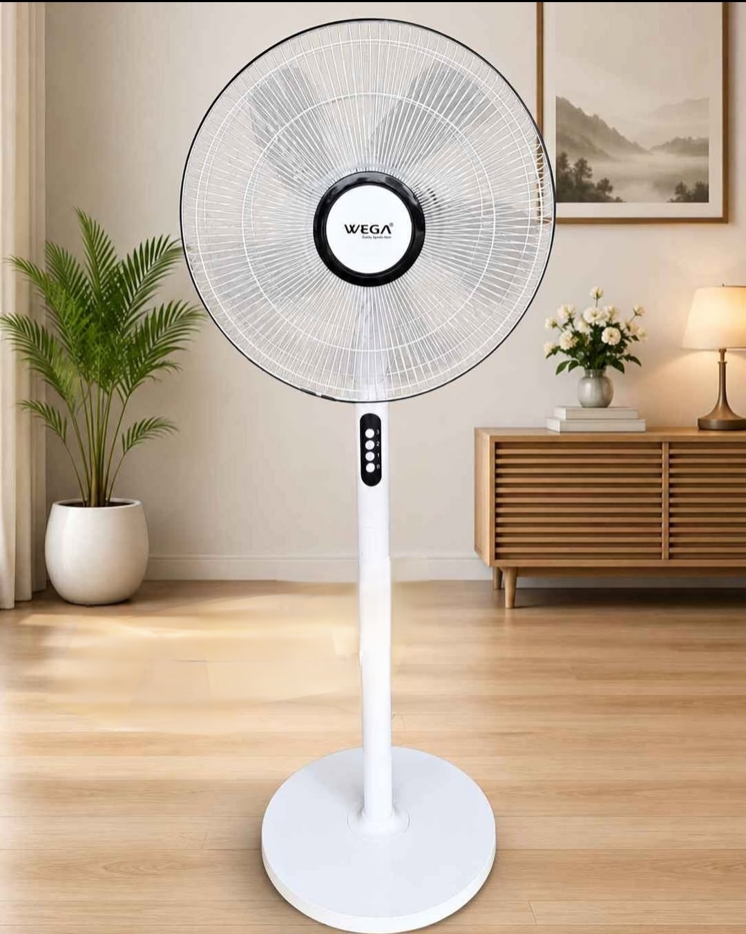 Wega Original Full Metal Body (Top Quality) Stand Fan