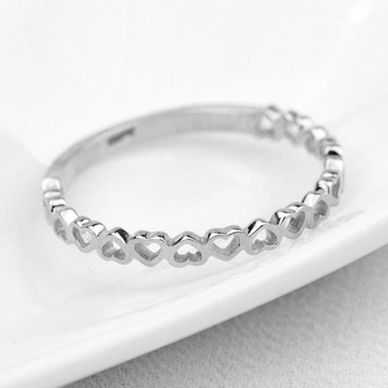 Huitan Simple Stylish Finger-rings for Party Daily Wear Fashion Accessories Silver Color/Gold Color Ring Statement Jewelry