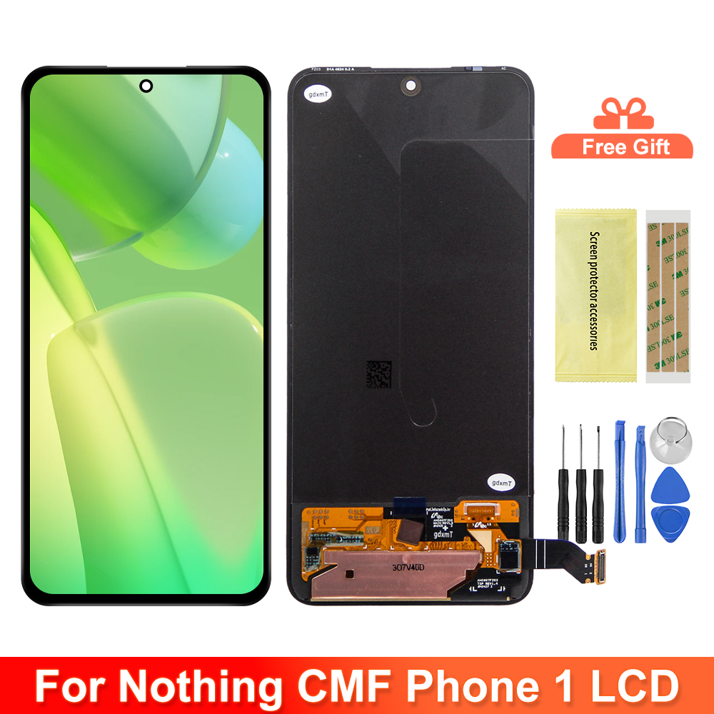 6.67“ OEM For Nothing CMF Phone 1 A015 LCD Display Touch Screen Digitizer Assembly For Nothing CMF Phone One Repair Parts