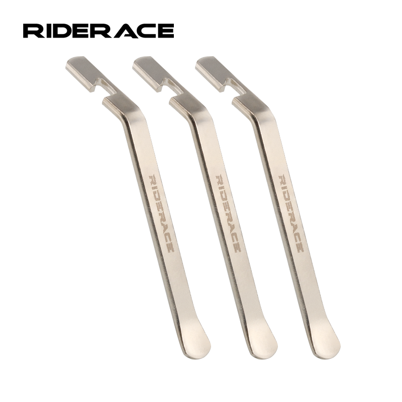 3PCS Bicycle Tyre Lever Tube Repair Service Tools Carbon Steel Heat Treatment Mountain Road Bike Tire Opener Crow Bar Remover