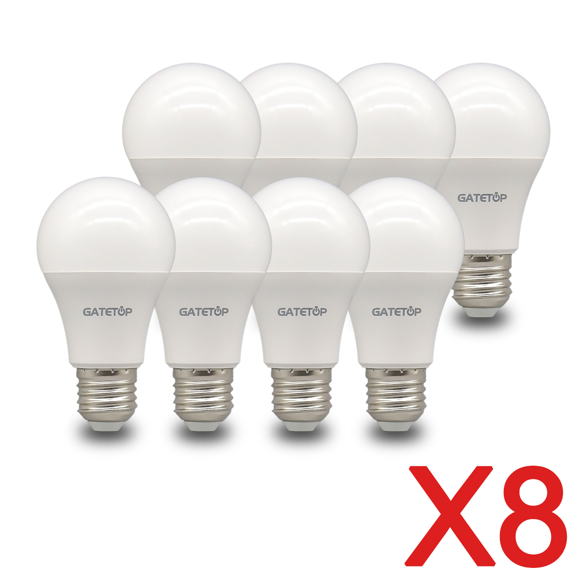 8Pcs E27 LED Bulbs AC 110V 220V 230V Boasting 3W 10W 20W 24W Lamp Warm White for Bedroom Balcony Lighting