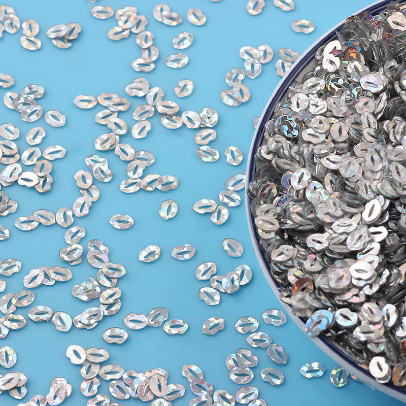 10g Mini Hollow Out lips Sequins DIY Epoxy Resin Filling Mixed Jewelry With Resin Crafts Making Filling Nail Beauty Decorations